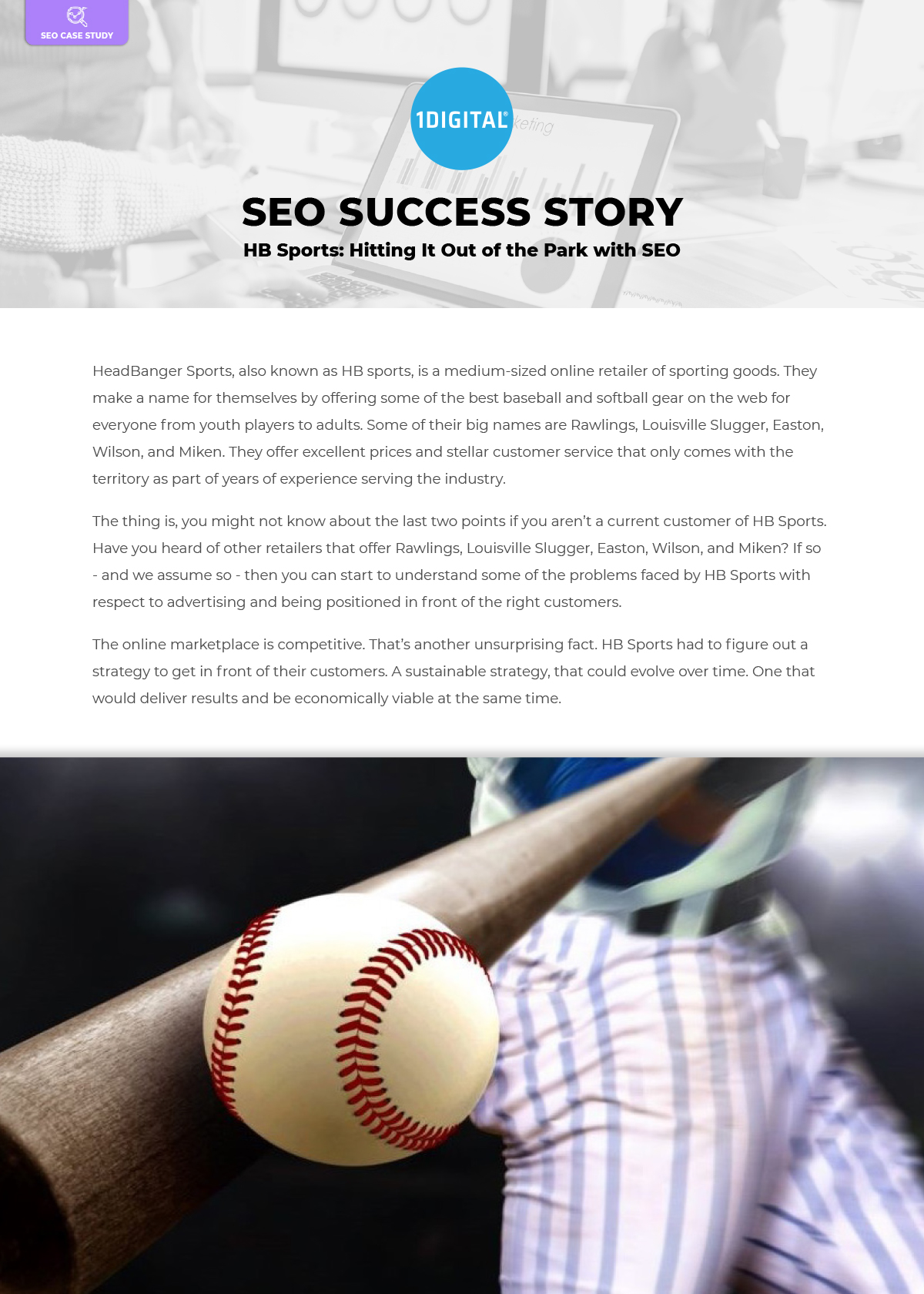 Hitting It Out of the Park with SEO
